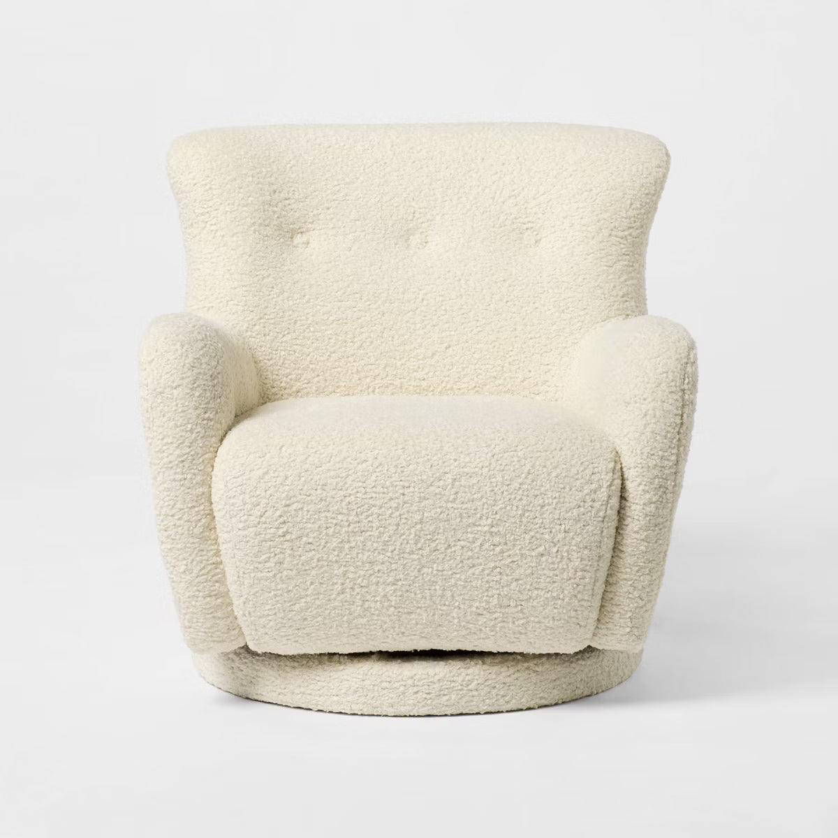 Kessler Swivel Chair Cream - Threshold designed with Studio McGee