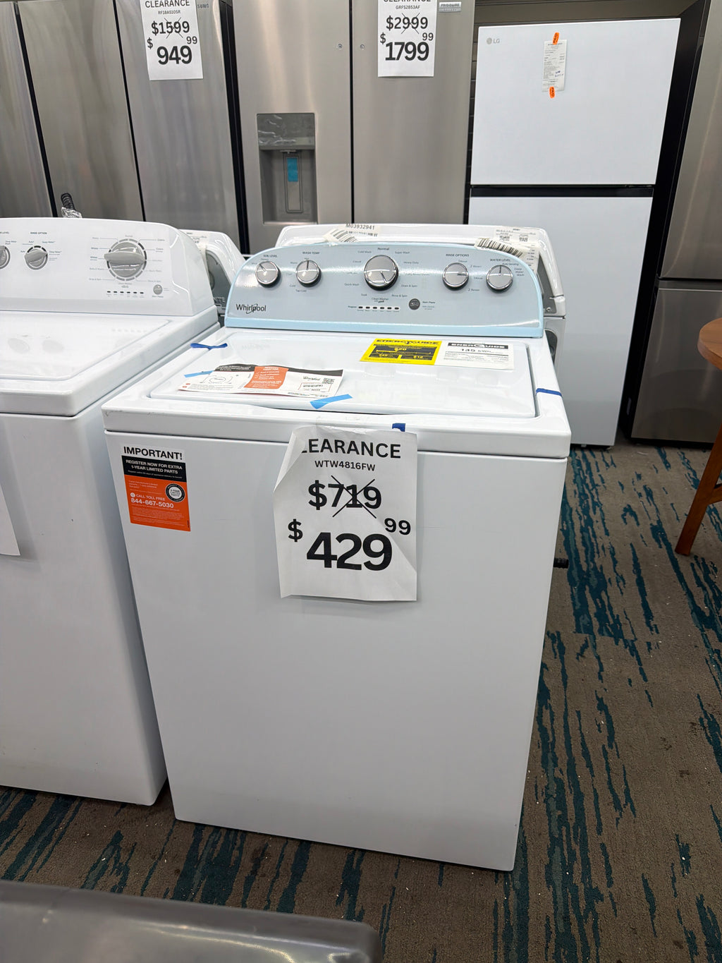 Whirlpool Deep Water Wash High Efficiency Agitator Small ( 3.5-cu ft ) Top-Load Washer ( White )
