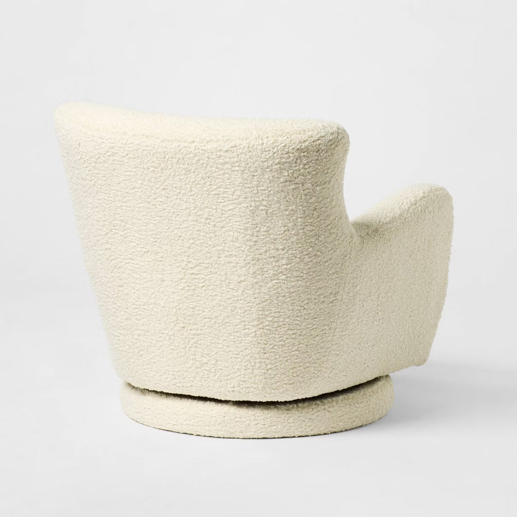 Kessler Swivel Chair Cream - Threshold designed with Studio McGee