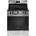 Frigidaire 30-Inch 5.3 Cu. Ft. Freestanding Electric Range with 5-Burner Glass Cooktop – Stainless Steel