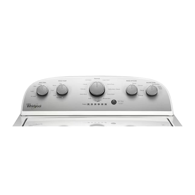 Whirlpool Deep Water Wash High Efficiency Agitator Small ( 3.5-cu ft ) Top-Load Washer ( White )