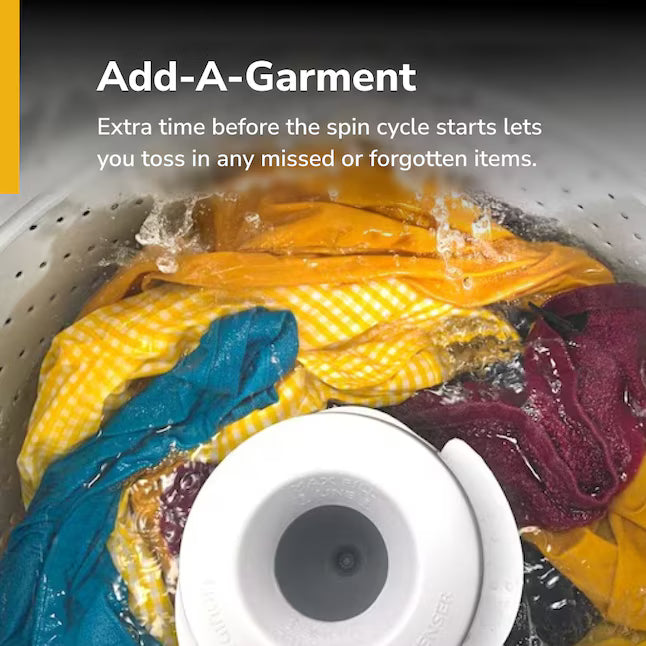 Whirlpool Deep Water Wash High Efficiency Agitator Small ( 3.5-cu ft ) Top-Load Washer ( White )