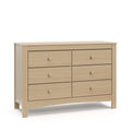 CLEARANCE- Graco Noah 6-Drawer Dresser, Driftwood | GREENGUARD Gold Certified, Wood Dresser for Bedroom, Kids & Nursery Storage Chest, Safety Interlocking Drawers