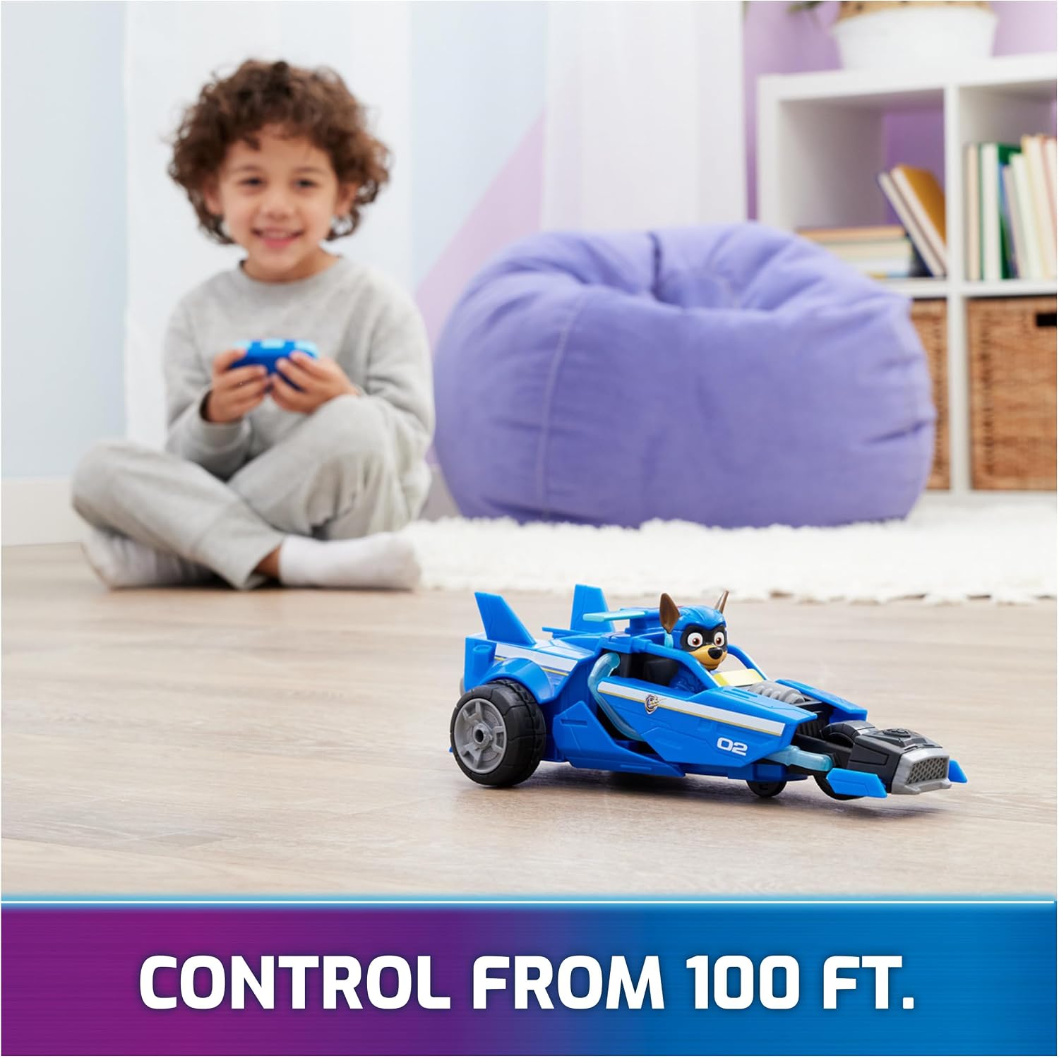 **PAW Patrol: The Mighty Movie Chase RC Mighty Cruiser – Remote Control Vehicle**