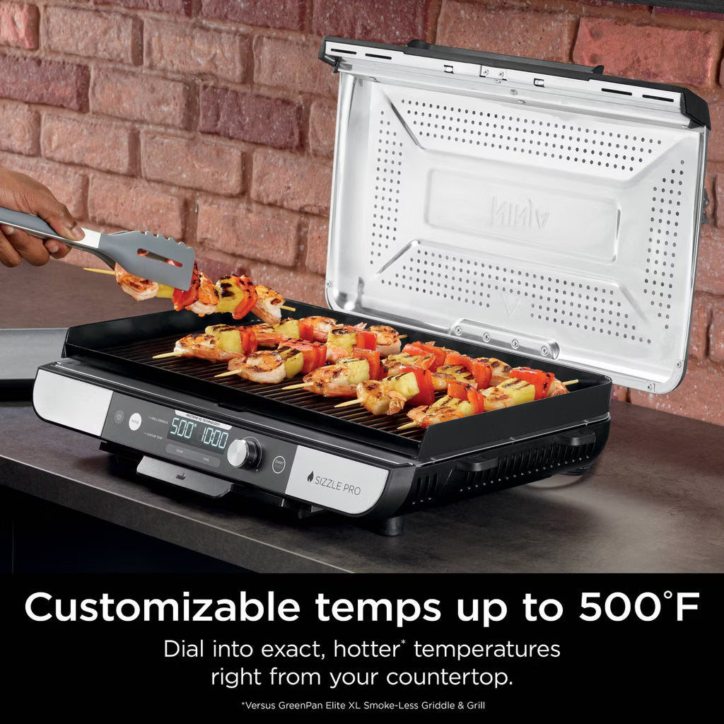 NINJA SIZZLE PRO XL 20-INCH INDOOR GRIDDLE