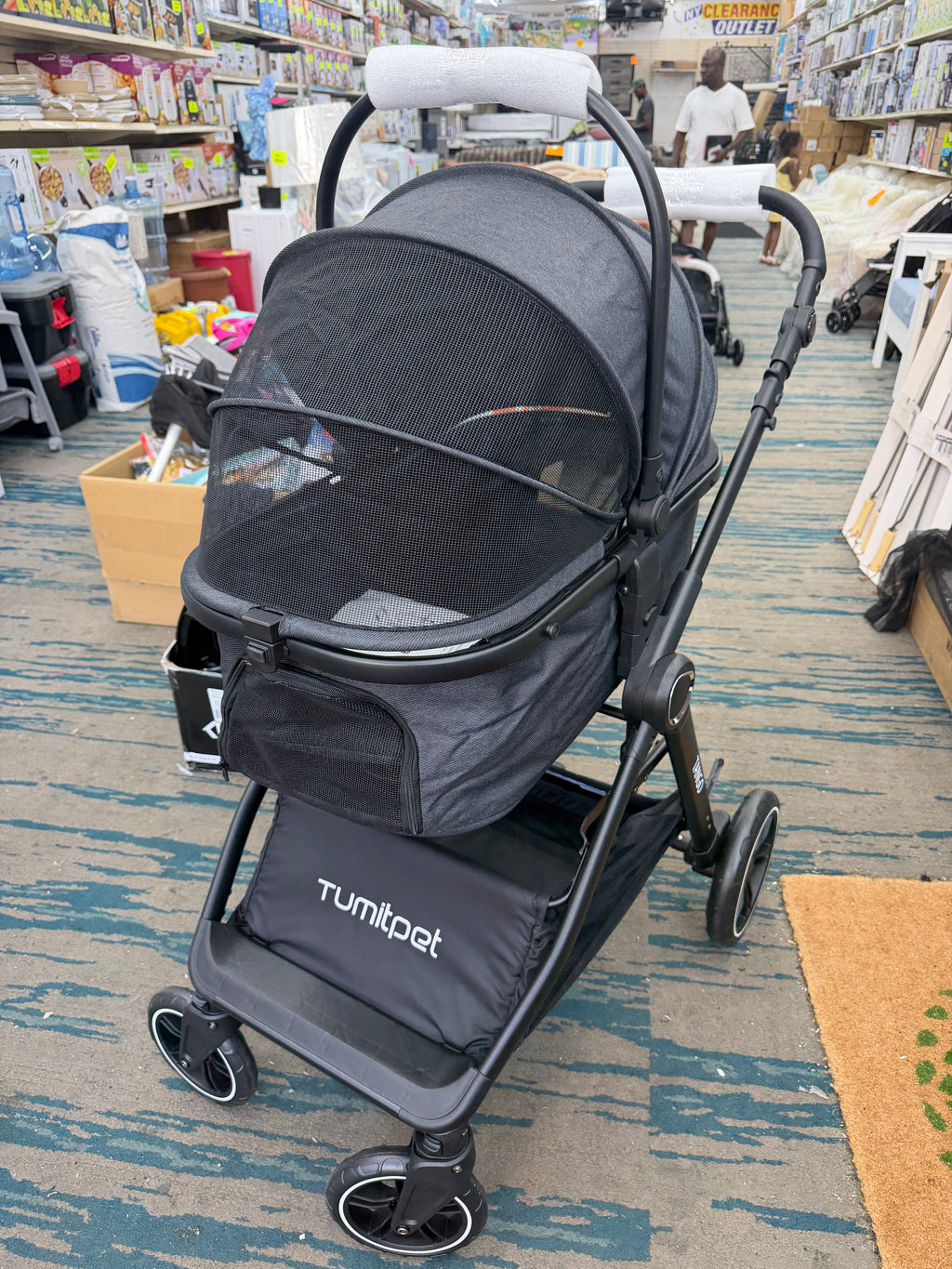 Tango Pet Stroller, 2 in 1 Dog Stroller for Small Medium Dogs