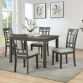 D224-5 5-Piece Dining Room Set – Table & 4 Chairs