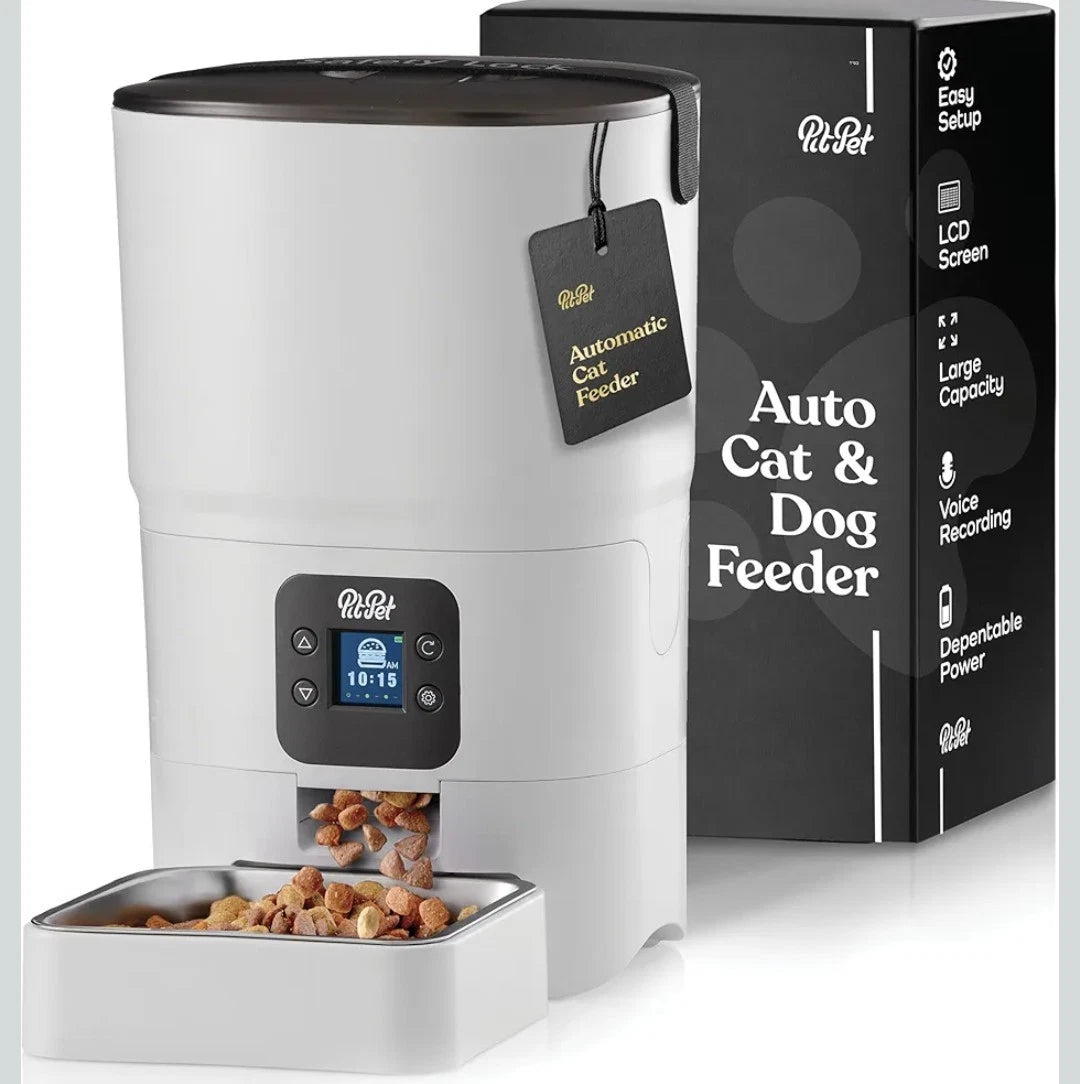 PitPet Automatic Smart Pet Feeder 6-L