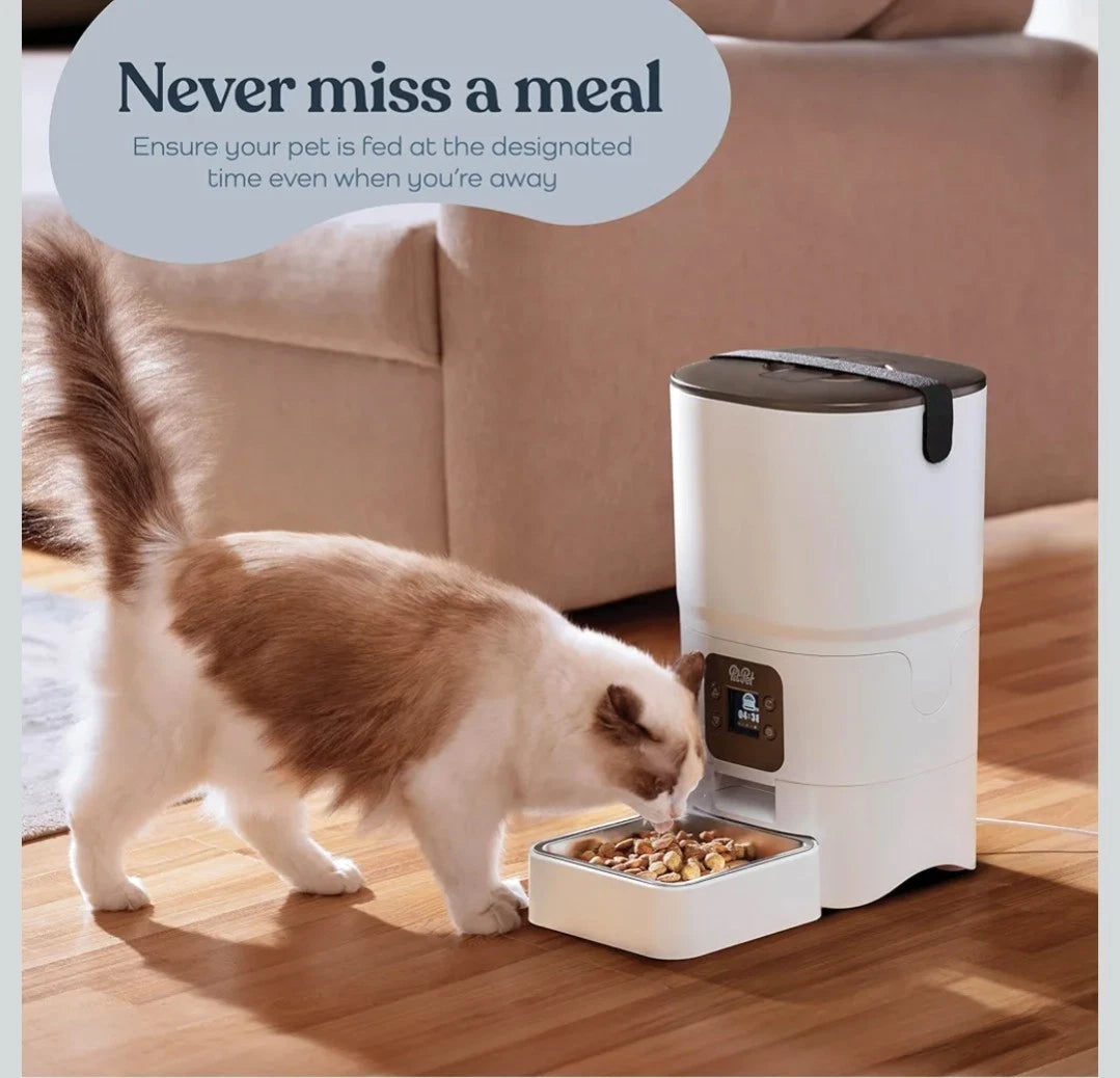 PitPet Automatic Smart Pet Feeder 6-L