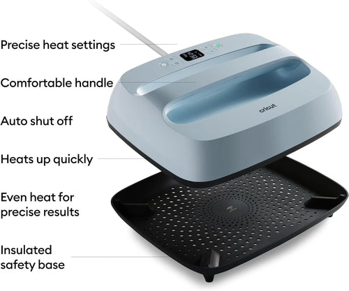 Cricut EasyPress 3 9"x9" Smart Heat Press Machine