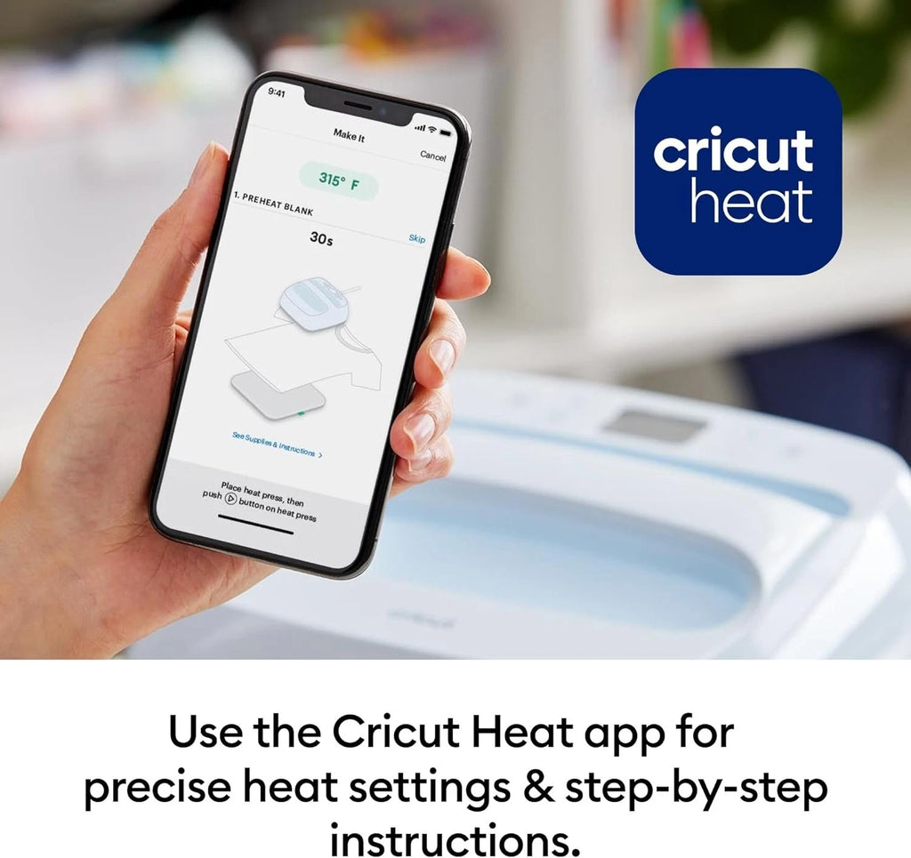 Cricut EasyPress 3 9"x9" Smart Heat Press Machine